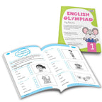 Grade 1 Ultimate English Combo Practice Workbooks Set of 4: Grammar, Writing Skills, Olympiad Prep, and Gear Up English| Ages 6-7 Years - Distacart