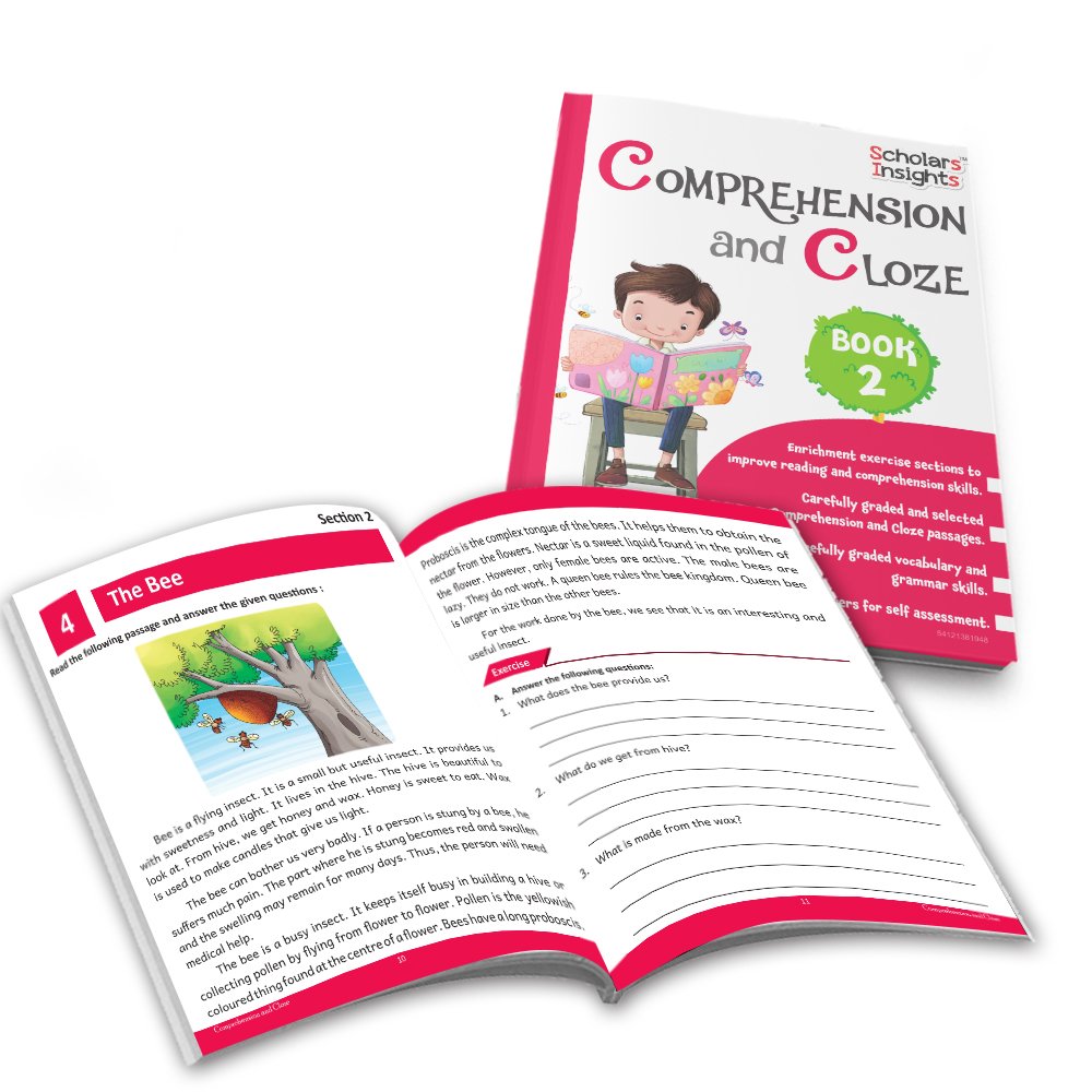 Grade 2 Ultimate English Combo Practice Workbooks Set of 4: Grammar, Writing Skills, Olympiad Prep, and Gear Up English| Ages 7-8 Years - Distacart
