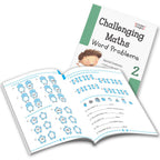 Grade 2 Comprehensive Learning with Mathematics Workbooks Set of 4 Ages 7-8 Years: Gear Up Math, Mental Math, Olympiad, and Challenging Word Problems - Distacart