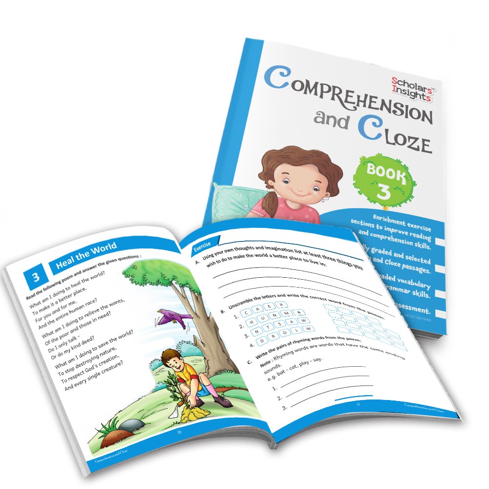 Grade 3 Ultimate English Combo Practice Workbooks Set of 4: Grammar, Writing Skills, Olympiad Prep, and Gear Up English| Ages 8-9 Years - Distacart