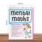 Grade 4 Comprehensive Learning with Mathematics Workbooks Set of 4 Ages 9-10 Years: Gear Up Math, Mental Math, Olympiad, and Challenging Word Problems - Distacart