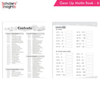 Grade 6 Comprehensive Learning with Mathematics Workbooks Set of 4 Ages 11-12 Years: Gear Up Math, Mental Math, Olympiad, Challenging Word Problems - Distacart
