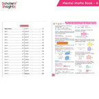 Grade 6 Comprehensive Learning with Mathematics Workbooks Set of 4 Ages 11-12 Years: Gear Up Math, Mental Math, Olympiad, Challenging Word Problems - Distacart