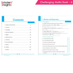 Grade 6 Comprehensive Learning with Mathematics Workbooks Set of 4 Ages 11-12 Years: Gear Up Math, Mental Math, Olympiad, Challenging Word Problems - Distacart