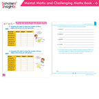 Grade 6 Comprehensive Learning with Mathematics Workbooks Set of 4 Ages 11-12 Years: Gear Up Math, Mental Math, Olympiad, Challenging Word Problems - Distacart