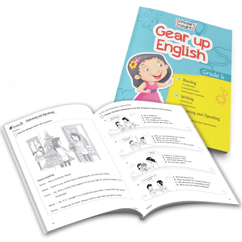 Grade 6 Ultimate English Combo Practice Workbooks Set of 3: NEP based Grammar, Writing Skills, Olympiad Prep, and Gear Up English| Ages 11-12 Years - Distacart