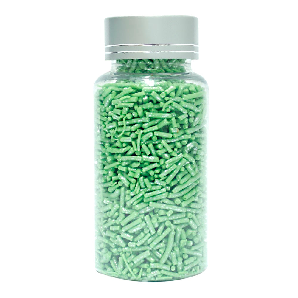 confect green vermicelli sprinkles br b 90 gms b