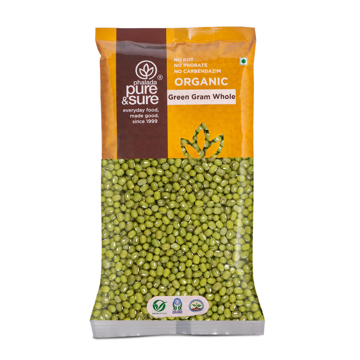 Pure & Sure Organic Green Gram Whole - Distacart