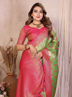 Anaita Banarasi Tissue Silk Saree - Distacart