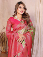 Anaita Banarasi Tissue Silk Saree - Distacart