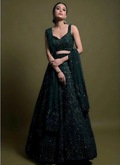 Lehenga Mart Designer Wedding Lehenga Choli For Women - Green - Distacart