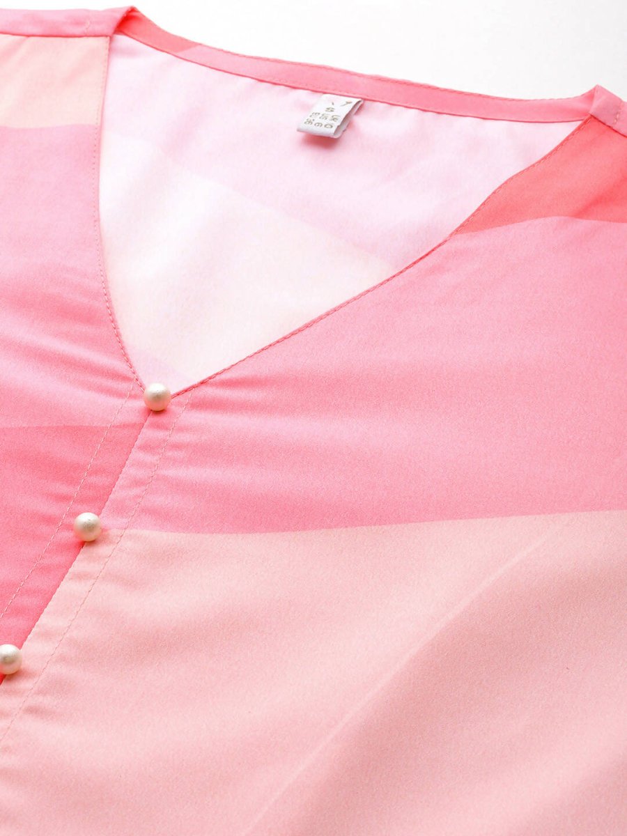 Ahalyaa Women's Traditional Wear Co-ods - Pink