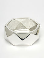 NVR Women Rhodium-Plated Kada Bracelet - Distacart