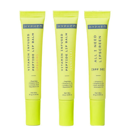 Hyphen By Kriti Sanon Juicy Lips Or Nothing Lip Care Combo For Dry & Chapped Lips, Hydrates & Moisturizes