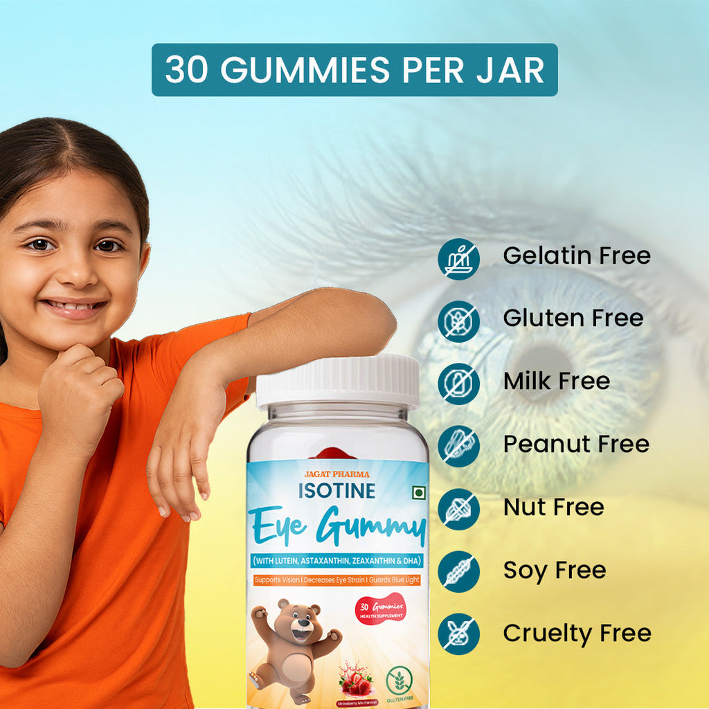 Jagat Pharma Isotine Eye Gummy for Kids
