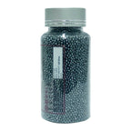 confect gun metal disco balls sprinkles 2 mm 120 gms