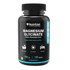 NutritJet Magnesium Glycinate 550mg Veg Capsules