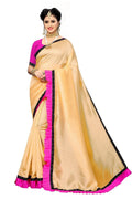 Vamika Chiku Zoya Silk Stone Work with Frill Saree