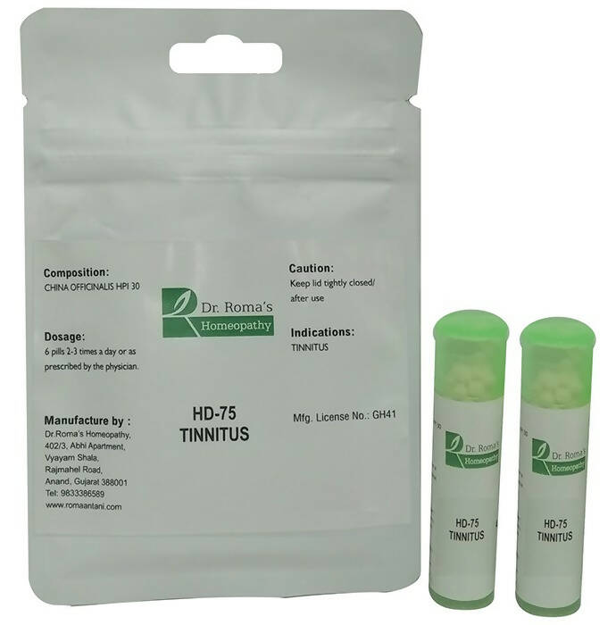 Dr. Romas Homeopathy HD-75 Tinnitus