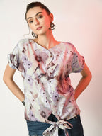 Myshka Women's Multi Printed Top