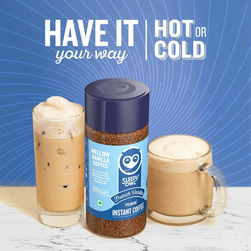 Sleepy Owl French Vanilla Premium Instant Coffee - Distacart