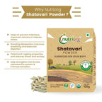 Nutriorg Certified Organic Shatavari Powder - Distacart