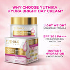 Yuthika Youth & Glow Day Cream For Women Spf30/Pa+++ - Distacart