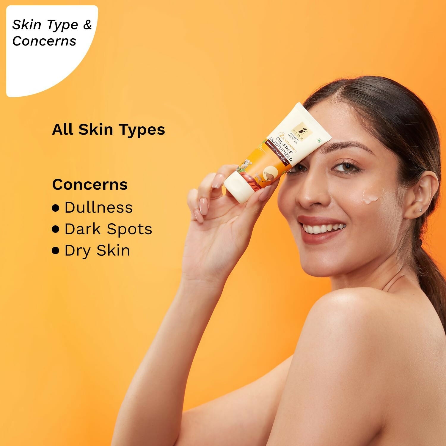 Pilgrim Australian 2% Vitamin C Oil free Moisturizer with Kakadu Plum & Lime Pearl For Oily & Acne Prone Skin - Distacart