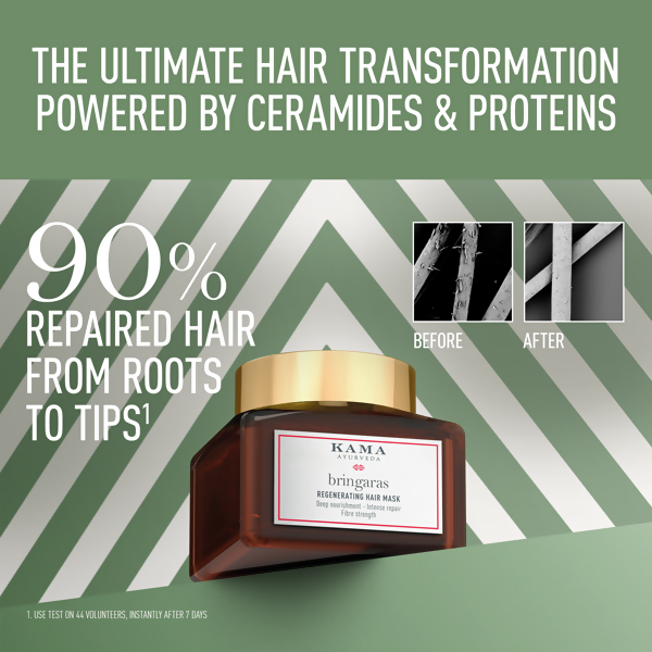 Kama Ayurveda Bringaras Regenerating Hair Mask - Distacart