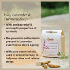 The Earth Reserve Lavender & Turmeric Infused Soap