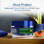 Blue Nectar Under Eye Cream For Dark Circles Natural Niacinamide