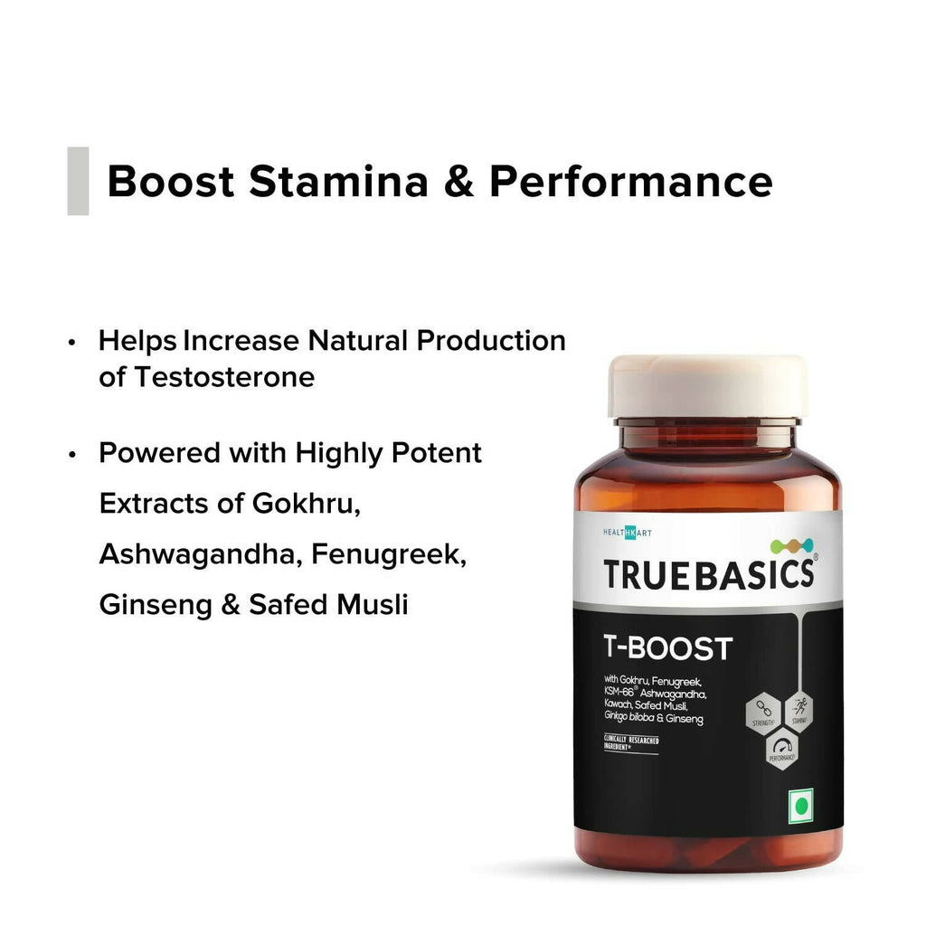 TrueBasics T-Boost Tablets for Men - Distacart