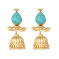 Nuyug 22K Gold Plated Turquoise Grace Earrings - Distacart