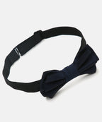Manet Boys Solid Double Layer Bow - Navy