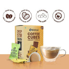 Bevzilla Instant Coffee Cubes Pack with Organic Date Palm Jaggery - Creamy Vanilla - Distacart