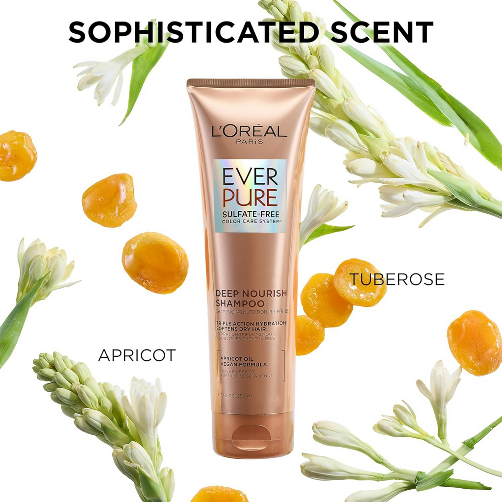 L'Oreal Paris Sulfate Free Moisture Shampoo (Evercreme Moisture Care Deep Nourish)