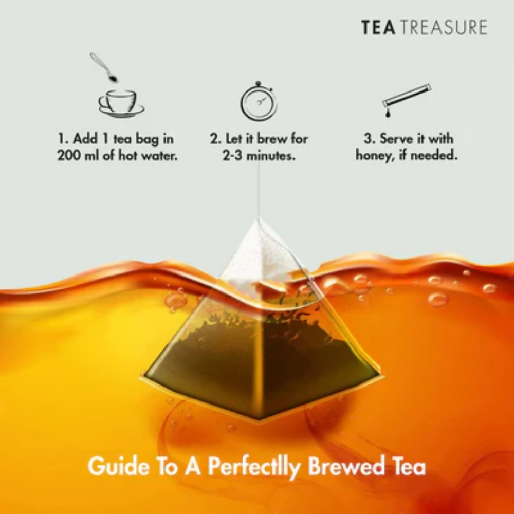 Tea Treasure Pure Chamomile Tea Bags - Distacart