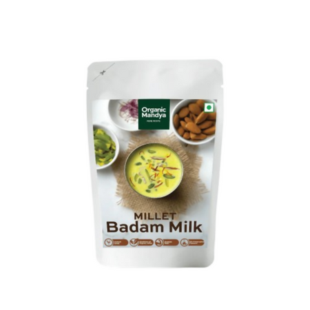 Organic Mandya Millet Badam Milk - Instant Drink
