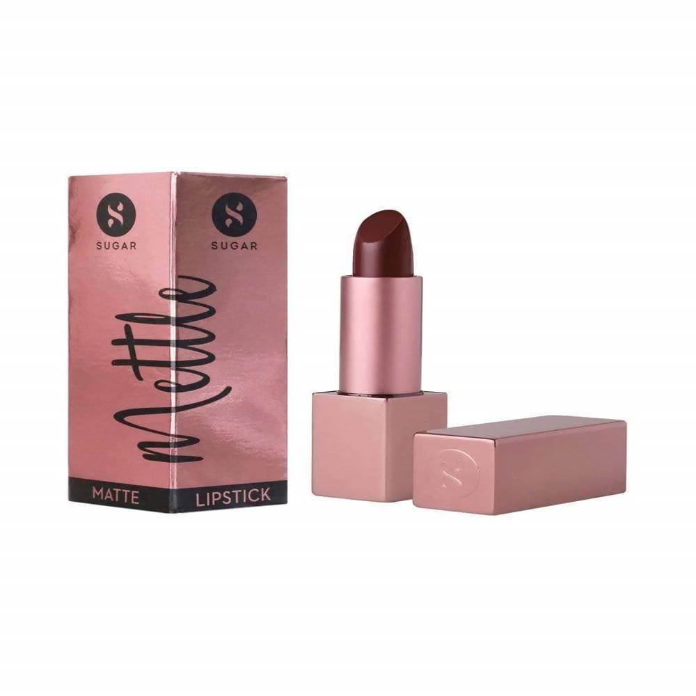 Sugar Mettle Matte Lipstick - Lyssa (Deep Burgundy Red)