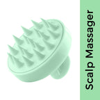 Nykaa Naturals Scalp Massager Brush For Blood Circulation & Natural Hair Growth - Green
