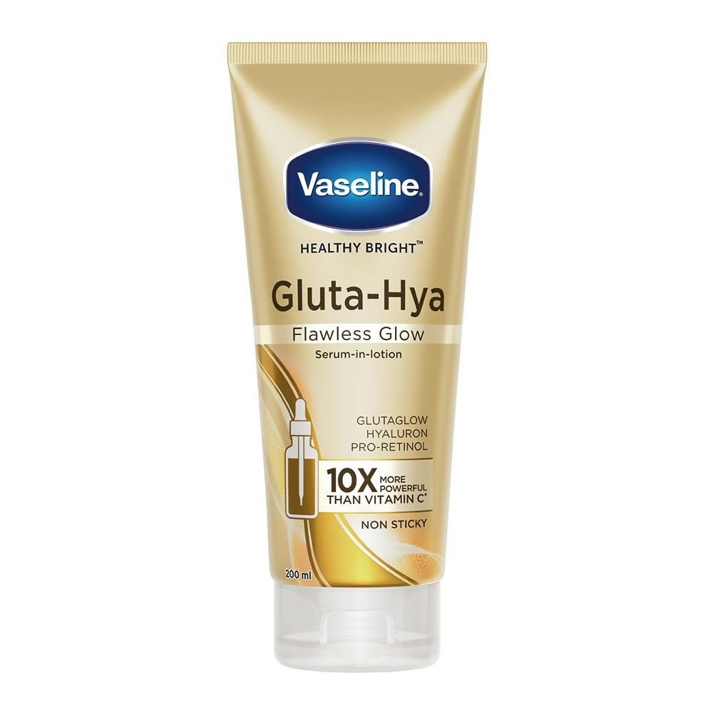 Vaseline Gluta-Hya Flawless Glow Lotion For Face & Body - Distacart