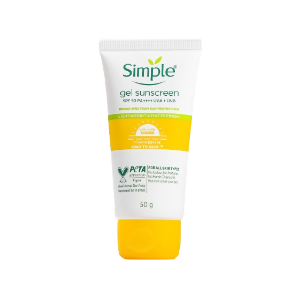 Simple Kind to Skin Gel Sunscreen SPF 50 PA++++