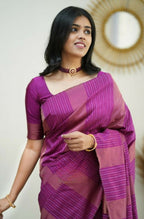Partywear Designer Pink Banarasi Silk Fancy Saree - Starwalk