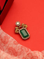 Ruby Raang Regal Green Brooch