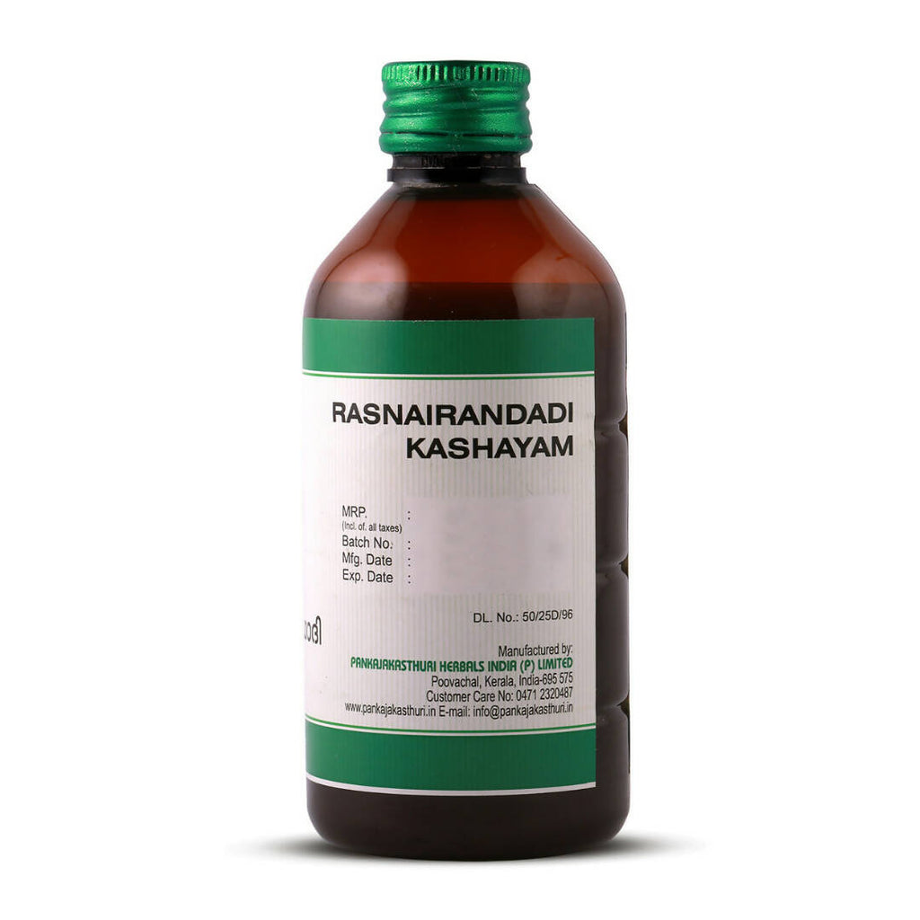 Pankajakasthuri Rasnairandadi Kashayam