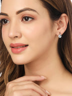 NVR Women Cz Studded Studs Earrings - Distacart