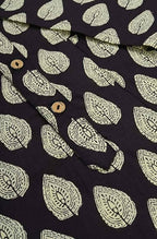 Janasya Men's Black Cotton Kurta - Distacart