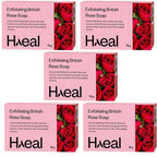 Haeal Exfoliating British Rose Soap