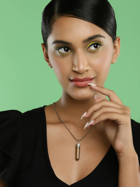 Women's Silver-Plated Chain - Ruby Raang