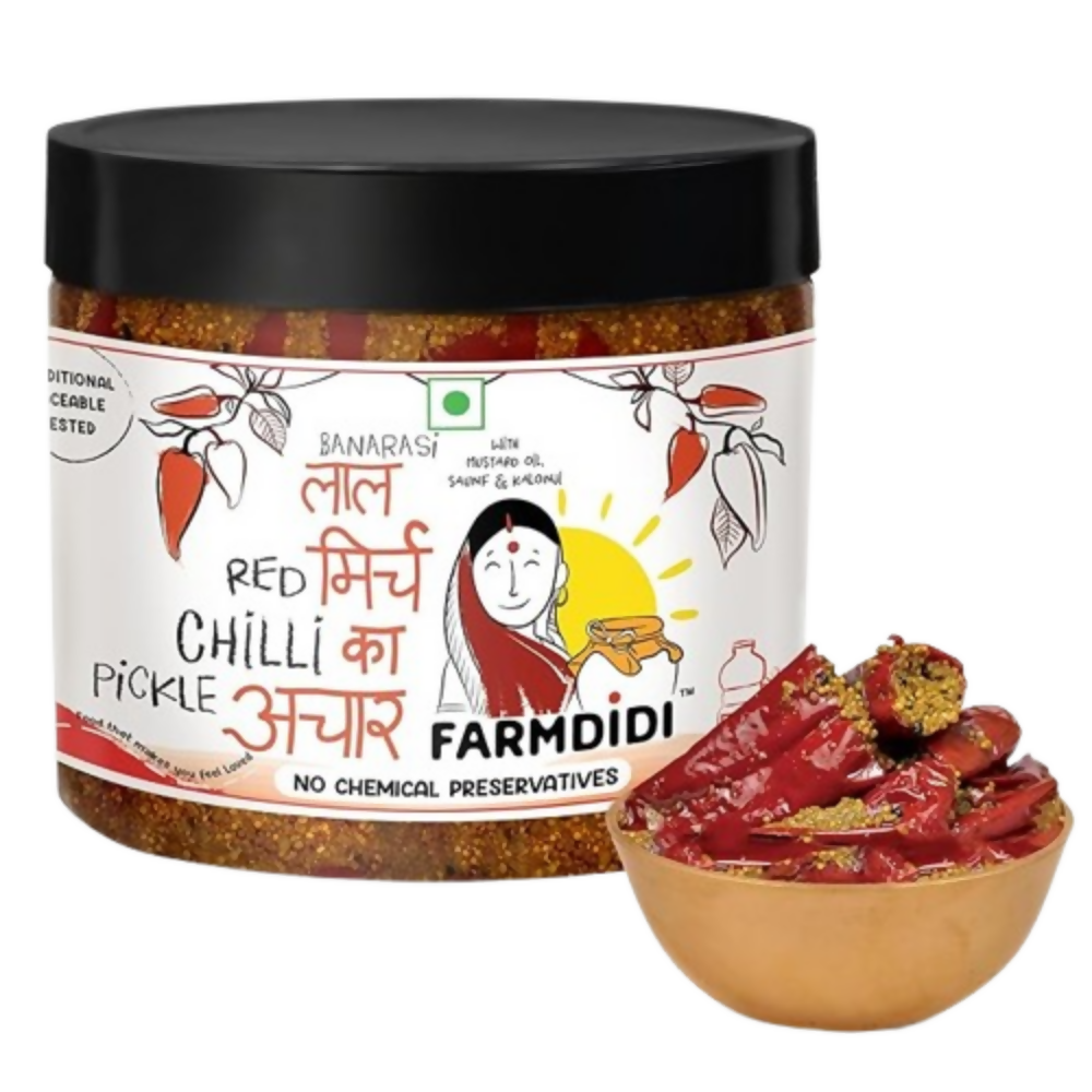 FarmDidi Stuffed Red Chilli Pickle